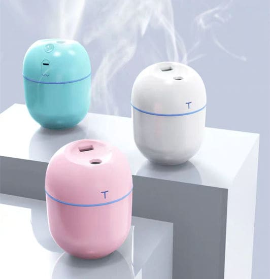 Mini Portable Ultrasonic Air Humidifer, Aroma Essential Oil Diffuser, USB Mist Maker, Mute Desktop Humidifier, LED Display Office Car Diffuser Mini Portable Ultrasonic Air Humidifer, Aroma Essential Oil Diffuser, USB Mist Maker, Mute Desktop Humidifier, LED Display Office Car Diffuser